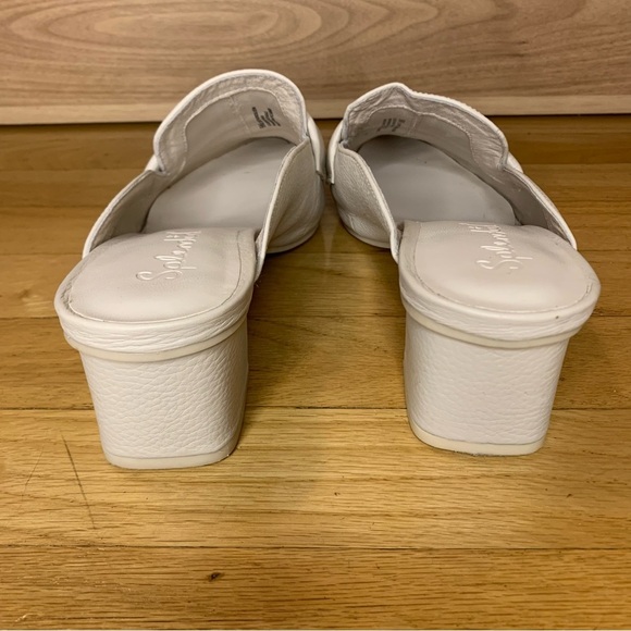 Splendid Women's Loretta Pointed Toe Block Heel Mules - Size 9 - Picture 4 of 7